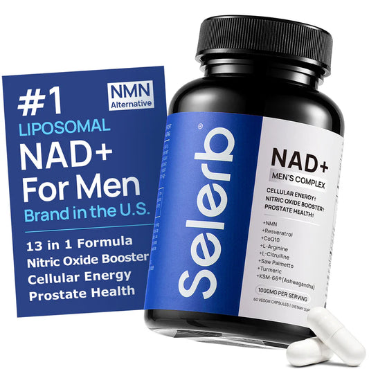 Selerb Nad Suplemento Nad+ - Energía y Vitalidad Masculina