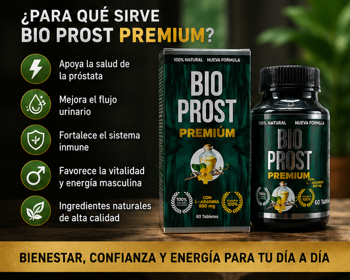 Bio Prost Premium - Bienestar masculino todos los días