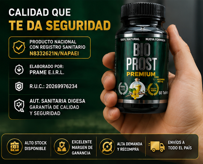 Bio Prost Premium - Bienestar masculino todos los días