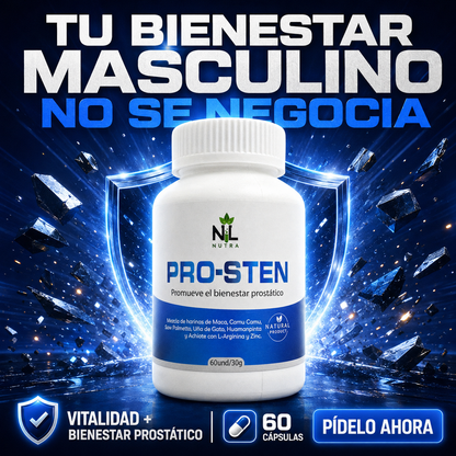 Pro-Sten Bienestar Prostático 60 Cápsulas – NL Nutra