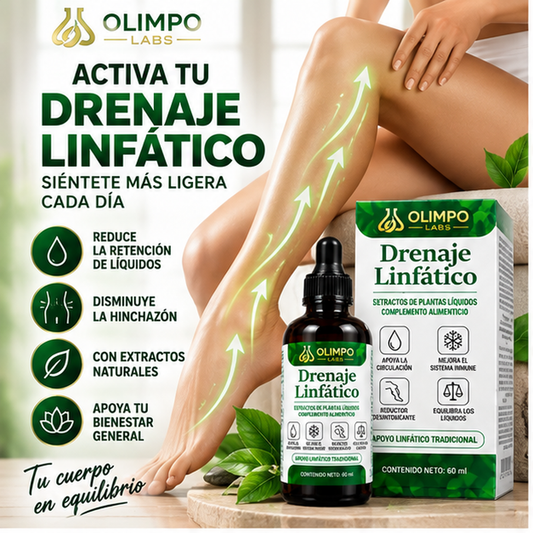 Drenaje Linfático Olimpo Labs 60 ml – Extractos de Plantas Líquidos